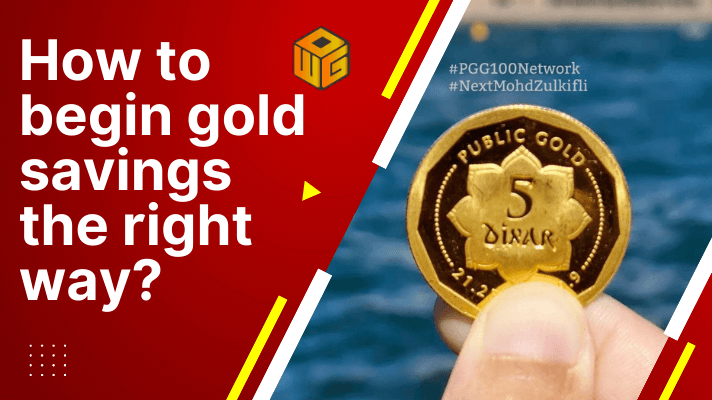 How to begin gold savings the right way